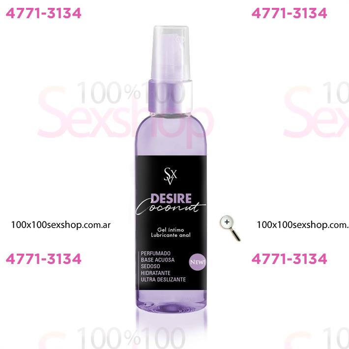 Gel lubricante anal olor a coco 75ml